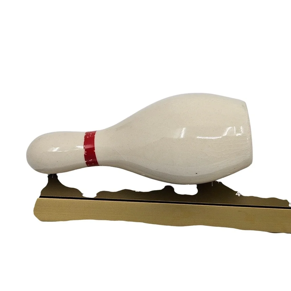 Vintage Bowling Ball & Pin Salt & Pepper Shaker Set